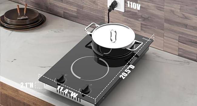 2 burner cooktop