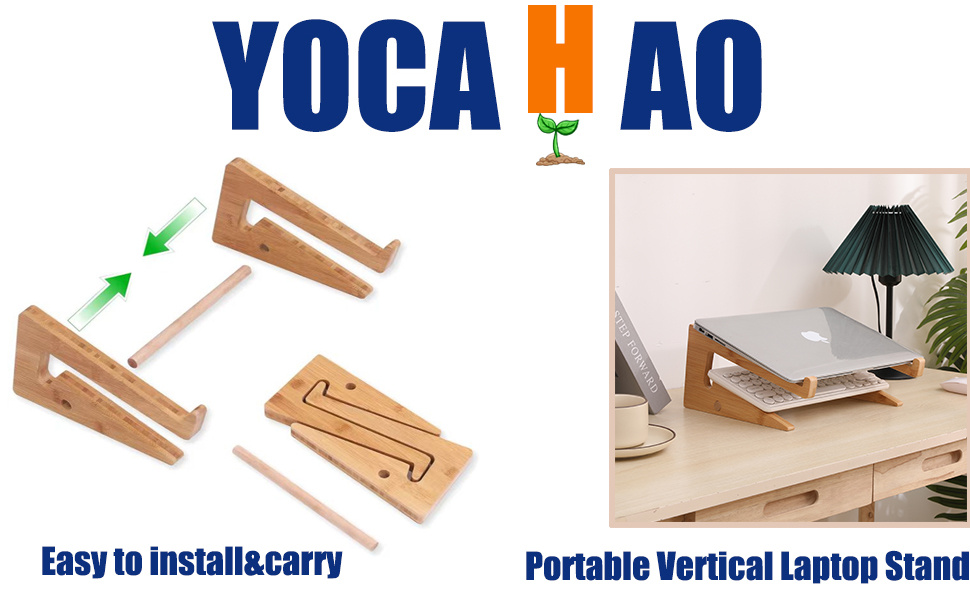 Bamboo Laptop Stand
