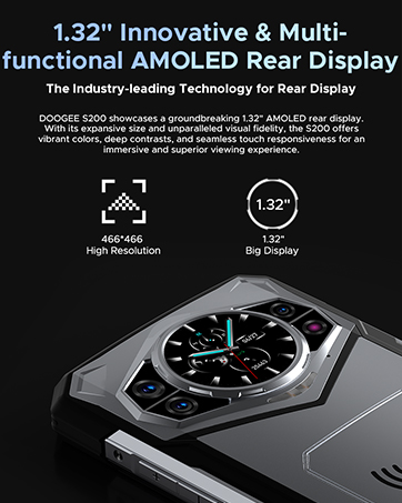 S200 Rugged Smartphone 5G Rugged Phone outdoor Mobile Phone Unlocked 2024 Android Phones Cell Phone