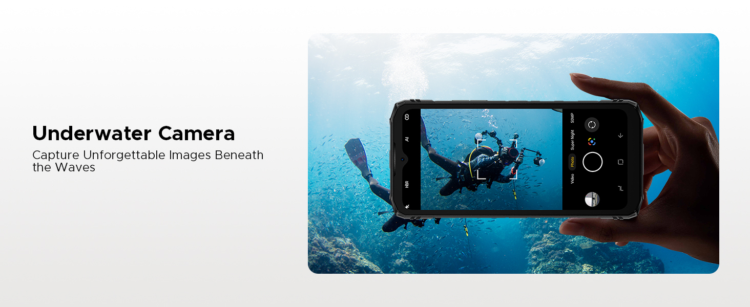 DOOGEE Blade10 Energy Android 15 Rugged Phone 4.5G,10.7mm Ultra-Thin,24GB+128GB/TF 2TB Octa Core