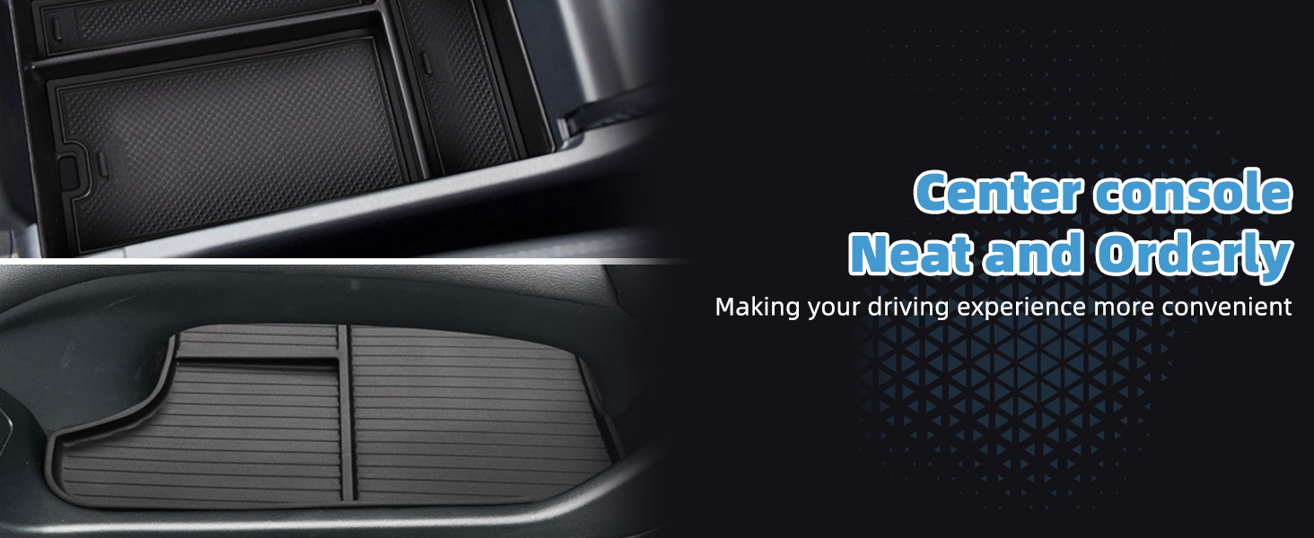 Center Armrest Storage Box and Central Control Lower Storage Box for HRV 2023 2024 2025 Accessories