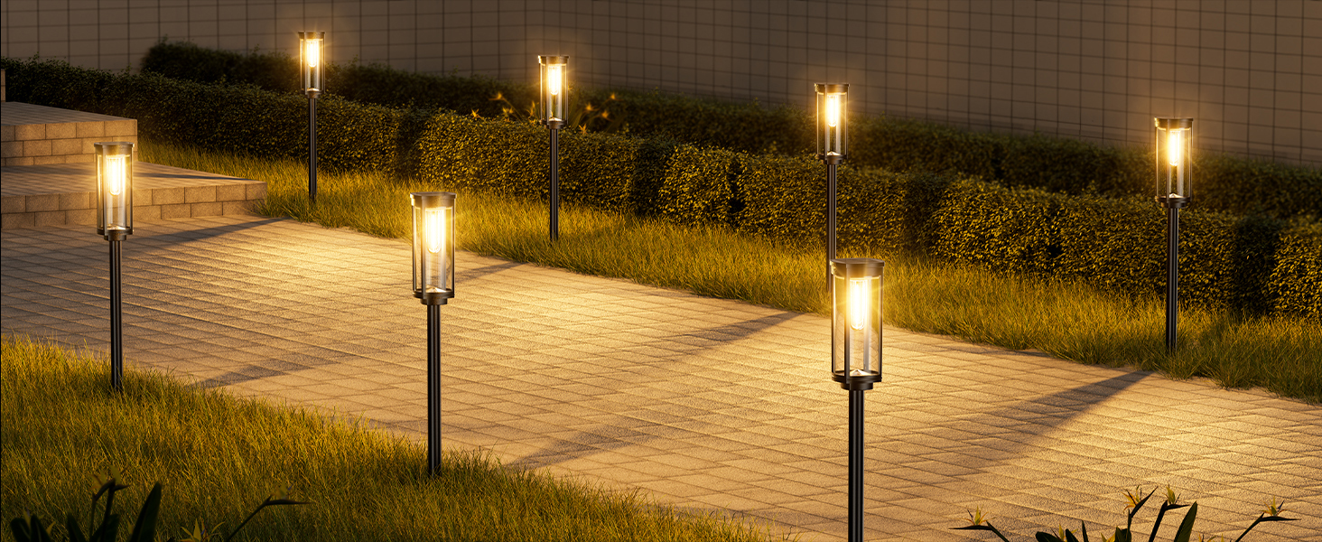 sidewalk lights solar powered