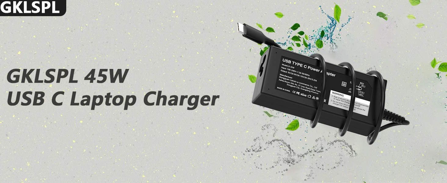 GKLSPL Laptop Charger