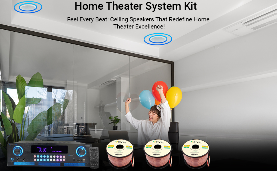 Home Theater Sound System Kit 