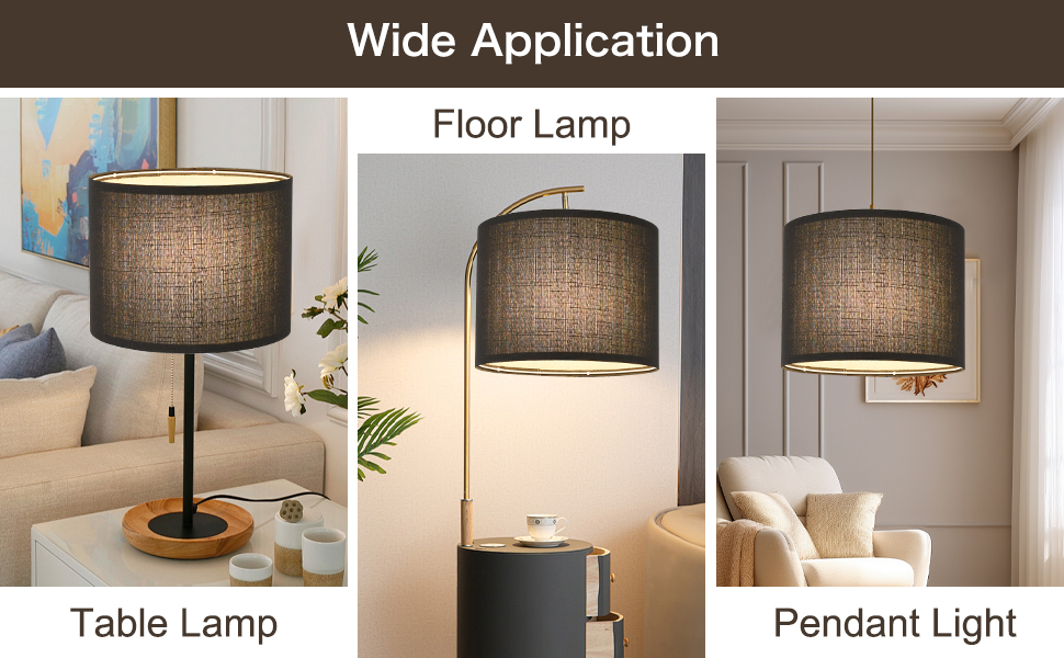 drum lamp shades