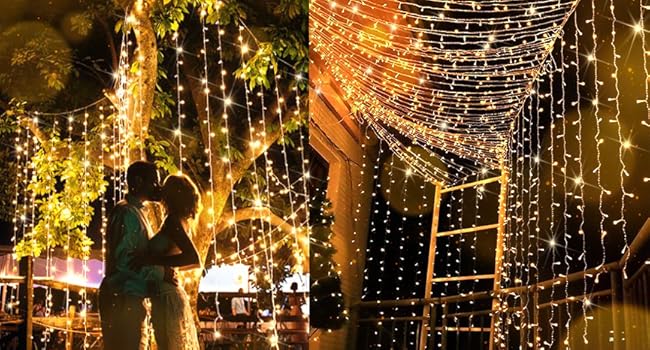 curtain lights indoor