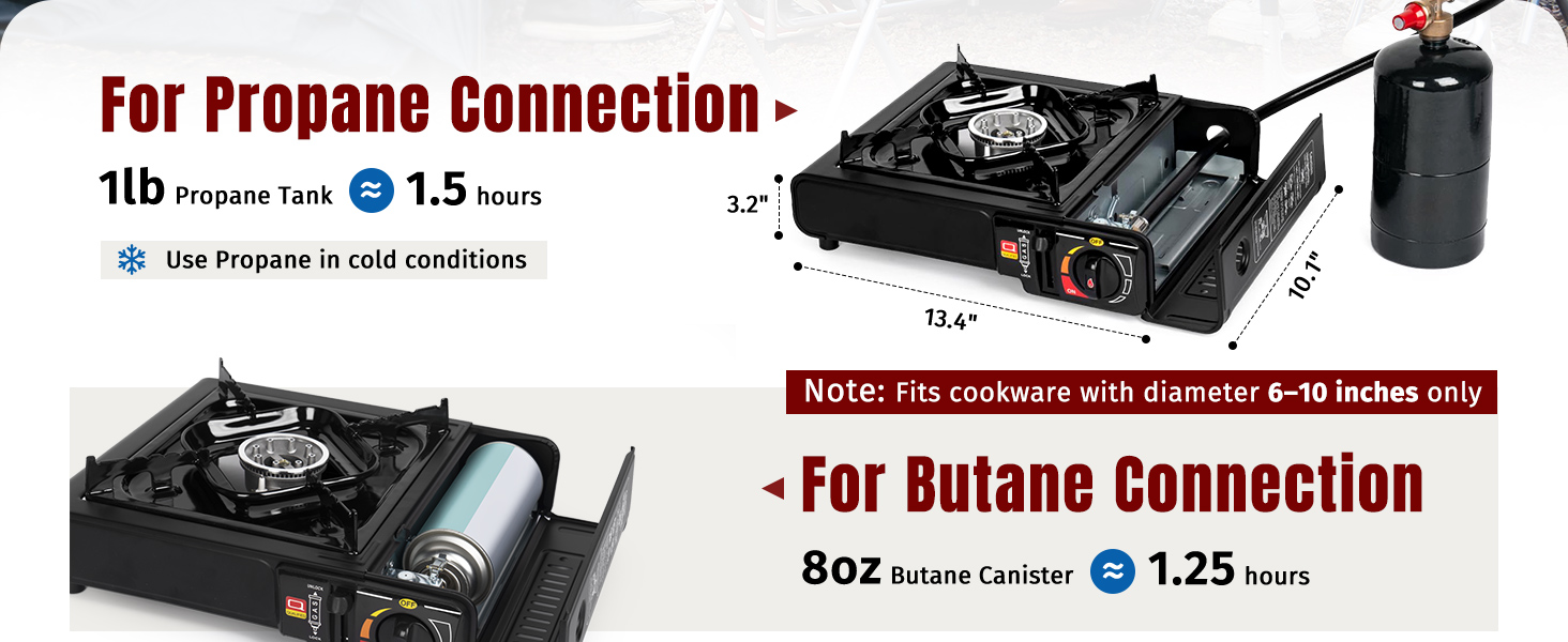 camping stove propane