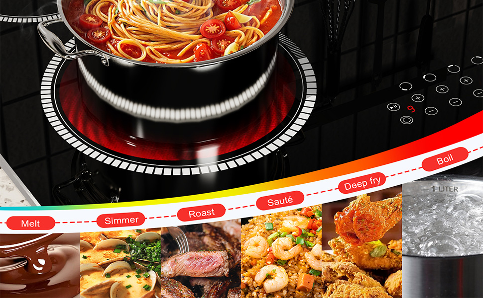 5 burner electric cooktop electric stove with 5 burners 30 Inch electric cooktop with extended zone