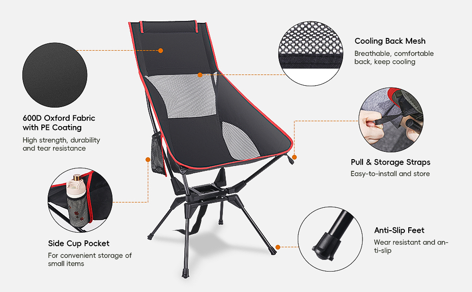Swivel Camping Chair