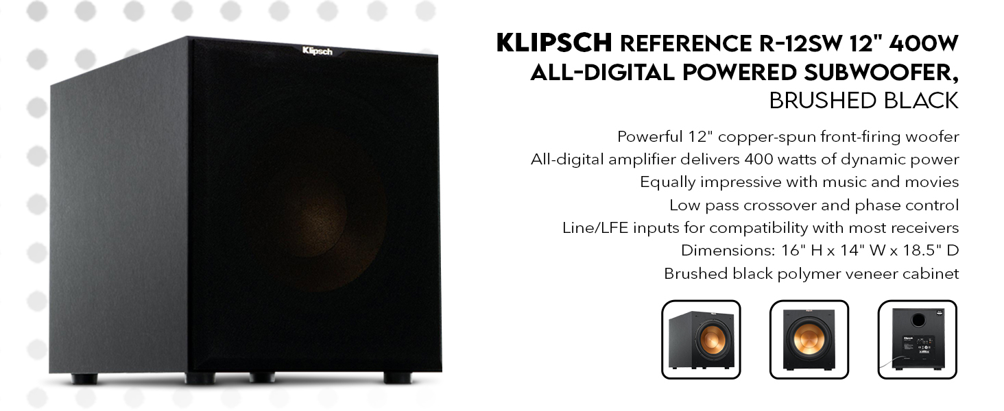 Klipsch Reference R-610F 5.1 Home Theater System