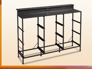 STURDY STEEL FRAME