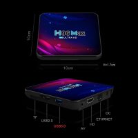 Smart TV Box 4G+64GB H96 Max Android 11.0 RK3318 Quad-Core with 2.4G WiFi 4K Ultra HD H.265 Streaming Media Player - Image 4