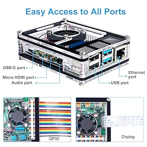 raspberry pi 4 power supply usb-c pi4 case raspberry pi 4 cases rasberry pi 4 case rasberry pi case