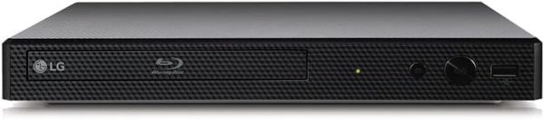 LG BP350 Blu-ray Player with Streaming Services and Built-in Wi-Fi, Black