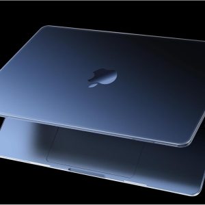 EooCoo Ultra Thin Armor Compatible with MacBook Air 13 inch Case M4 2025 2024-2022 M3 M2 A3240 A3113 A2681, 100% Match Midnight, Air 13.6" Matte Protective Case with Keyboard Skin, Midnight Clear