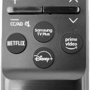 Original BN59-01457A Remote Control for Samsung Smart Monitor and TV with Netflix, Samsung TV Plus, Prime Video, and Disney+ Shortcut Buttons