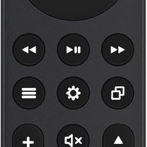 Allimity CT-RC1US-21 CT-RC1CA-21 Replacement Voice Remote Control Compatible with Insignia/Toshiba/Pioneer/Hisense Smart TV Editions Built-in Amazon TV with Prime Video Netflix Disney+ Hulu Buttons