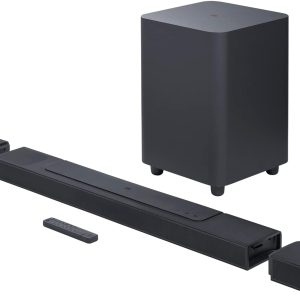 JBL Bar 1000: 7.1.4-Channel Soundbar with Detachable Surround Speakers, MultiBeam™, Dolby Atmos®, and DTS:X®, Black (Renewed)
