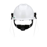 MSA 10118695 V-Gard Accessory System Kit, Includes: White V-Gard Cap, V-Gard Frame for Slotted Caps, Clear V-Gard Polycarbonate (PC) Visor, Superior Impact Protection - Image 3