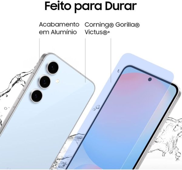 Samsung Galaxy S24 FE Ai Phone, 512GB/8GB GSM Unlocked Smartphone, High-Res 50MP Camera, Long Battery Life, AMOLED Bright Display, Latin American Stock SM-S721BLBPTPA, 2024 - (Blue)