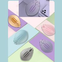 2.4GHz Wireless Cute Hamster Shape Less Noice Portable Mobile Optical 1200DPI USB Mice Cordless Mouse for PC Laptop Computer Notebook MacBook Kids Girl Gift (Purple) - Image 4