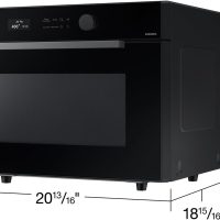 SAMSUNG 1.2 cu. ft. Countertop Convection Microwave with Air Fry, Black Glass, MC12DB8700CKAA - Image 13