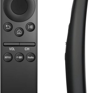 Voice Remote Replacement for Samsung Smart TV – Compatible with BN59-01312A/01357A/01385A/01391A – Universal Remote for QLED, UHD, HDR, Frame, Curved TVs – with Netflix, Pr-Video, TV Plus Buttons