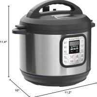 Instant Pot Duo 7-in-1 Mini Electric Pressure Cooker, Slow Rice Cooker, Steamer, Sauté, Yogurt Maker, Warmer & Sterilizer, Includes Free App with over 1900 Recipes, Stainless Steel, 3 Quart - Image 11