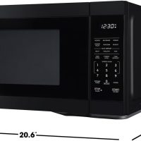 SHARP Countertop Microwave Oven with Removable 12.4" Carousel Turntable, 1000 Watt, 1.1 Cubic Feet, Black - Image 9