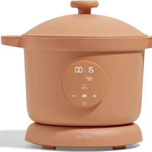 Our Place Dream Cooker | 6-quart Multicooker | 4 Versatile Modes | Pressure Cook, Slow Cook, Sear & Saute, Keep Warm | Hands-Free Steam Release | Tailored Control Panel | Spice