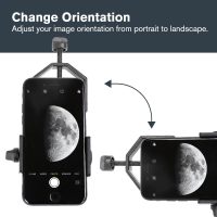 Celestron – Smartphone Adapter and Bluetooth Remote for Telescope, Binoculars & Spotting Scopes – Capture Images & Video Through Your Optics – Simple, Durable, Metal Body - Compact and Travel-friendly - Image 7