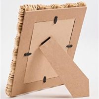Two's Company Women's Wicker Weave Set of 2 Photo Frames - Image 4