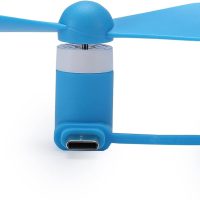Mini Cell Phone Fan 2-in-1 Fan Compatible for iPhone, iPad, Android Smartphone,Tablet - Colorful and Powerful- Cell Phone Summer Accessories (6-Pack) - Image 3