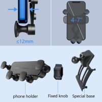 Car Phone Holder Mount for BMW X5 2014-2018，X6 2015-2019 SUV sDrive35i xDrive35i 40e 35d F15 F16 Auto Accessories Interior Decoration Mobile Cell Smartphone Bracket - Image 6