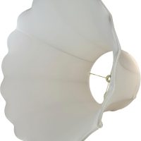 Royal Designs Scalloped Bell Designer Lamp Shade, White, 7 x 14 x 12.25 - Image 3