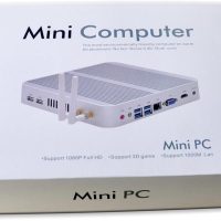 KINGDEL Fanless Industrial Computer, Mini PC, core i7 8th Gen. CPU, 16GB RAM 512GB NVMe SSD, 4K: 4096 x 2304, HD Port, VGA, 2xCOM RS232, Metal Case - Image 6