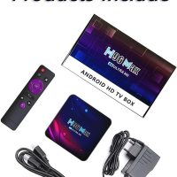 Smart TV Box 4G+64GB H96 Max Android 11.0 RK3318 Quad-Core with 2.4G WiFi 4K Ultra HD H.265 Streaming Media Player - Image 8