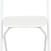 Flash Furniture Hercules Series Plastic Folding Chair - White - 4 Pack 650LB Weight Capacity Comfortable Event Chair-Lightweight Folding Chair - Image 13