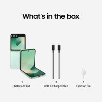 Samsung Galaxy Z Flip6, 512GB Unlocked Android Smartphone, FlexCam, Photo Assist, Camcorder Mode, Live Interpreter, Compact Foldable Design, Pocket-Sized Portability, 2024, US 1 Yr Warranty, Mint - Image 11