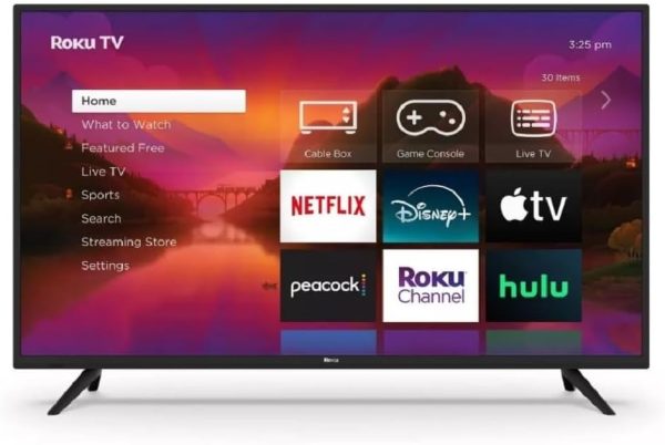 Roku 40" Select Series 1080p Full HD Smart TV w TV Remote 40R3B4 (Renewed)