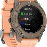 Garmin® Descent™ G2, Watch-Style Dive Computer, Bright AMOLED Display, Multiple Dive Modes, Health and Wellness Features, Paloma with Shell Pink Band - Image 2