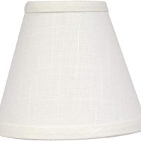 Tootoo Star Barrel White Small Lamp Shade for Table Floor Lamps Replacement, 6x10x7.5 Inch, Fabric Cloth, Spider Model (white) - Image 7