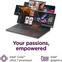 Lenovo 2024 Yoga 7i 2-in-1 AI Laptop, 16" WUXGA Touch, Intel 12-Core Ultra 7 155U (Beat i7-1355U), 16GB LPDDR5X RAM, 1TB SSD, Backlit, FP, FHD IR Webcam, AI Copilot, Win11 PRO, W/Portable SSD&Stylus - Image 4