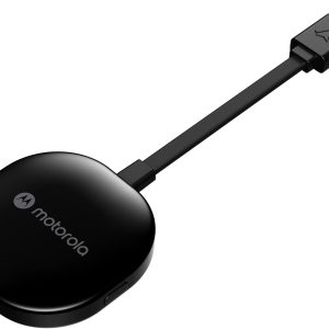 Motorola Sound MA1, The Only Google Authorized Wireless Android Auto Car Adapter, Smartphone to Screen Wireless Bridge Car Accessories, USB Type-A