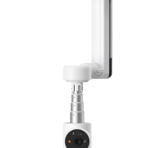 Insta360 Flow Gimbal Stabilizer for Smartphone, AI-Powered Gimbal, 3-Axis Stabilization, Built-in Tripod, Portable & Foldable, Auto Tracking Phone Stabilizer, Video Recording, Summit White