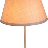 Tootoo Star Barrel White Small Lamp Shade for Table Floor Lamps Replacement, 6x10x7.5 Inch, Fabric Cloth, Spider Model (white) - Image 8