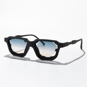 Fashion Hollow Out Square Sunglasses for Women Men Retro Small Frame Sunglasses for Driving Travel Beach Outdoor Activities