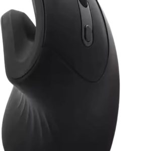 Ergonomic Mouse, Vertical Wireless Mouse - 2.4ghz Optical Vertical Mice, Comfort Grip Design to Reduce Muscle Strain, Buttons Wireless Mouse for Laptop, Desktop, Pc, Macbook – Black