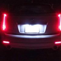 iJDMTOY OEM-Fit 3W Full LED License Plate Light Kit Compatible With 2008-2010 Cadillac CTS CTS-V Sedan, Powered by 18-SMD Xenon White LED Diodes - Image 8