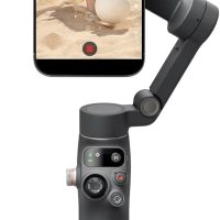 DJI Osmo Mobile 7P Gimbal Stabilizer for Smartphone 3-Axis Phone Gimbal Bundle with 2X Deco Essentials 3.5mm Clip-On Mini Lapel Microphone +LED Cordless Smartphone Ring Light + 2 Year Protection Pack - Image 2